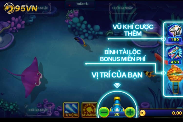 Các tính năng trong game